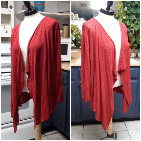 Woman Open front Cardigan knit Sweater - Picture 11 of 13